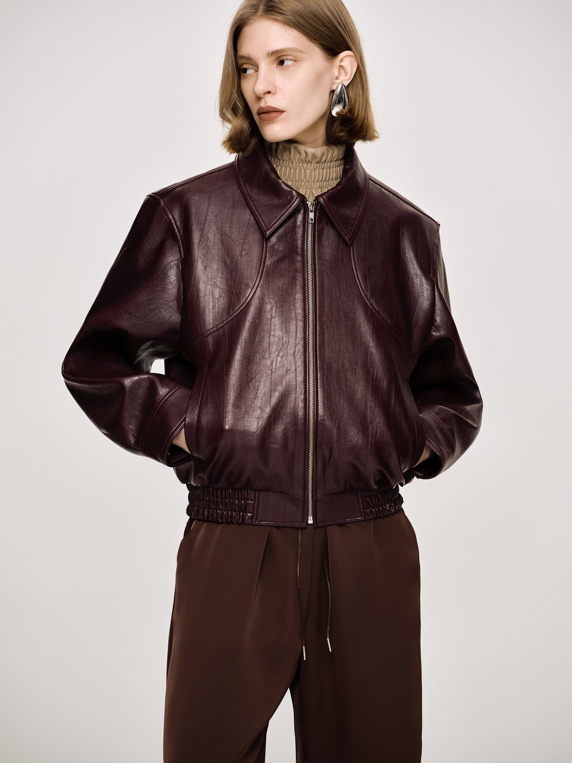 Vienne | Aurelia Leather Jacket