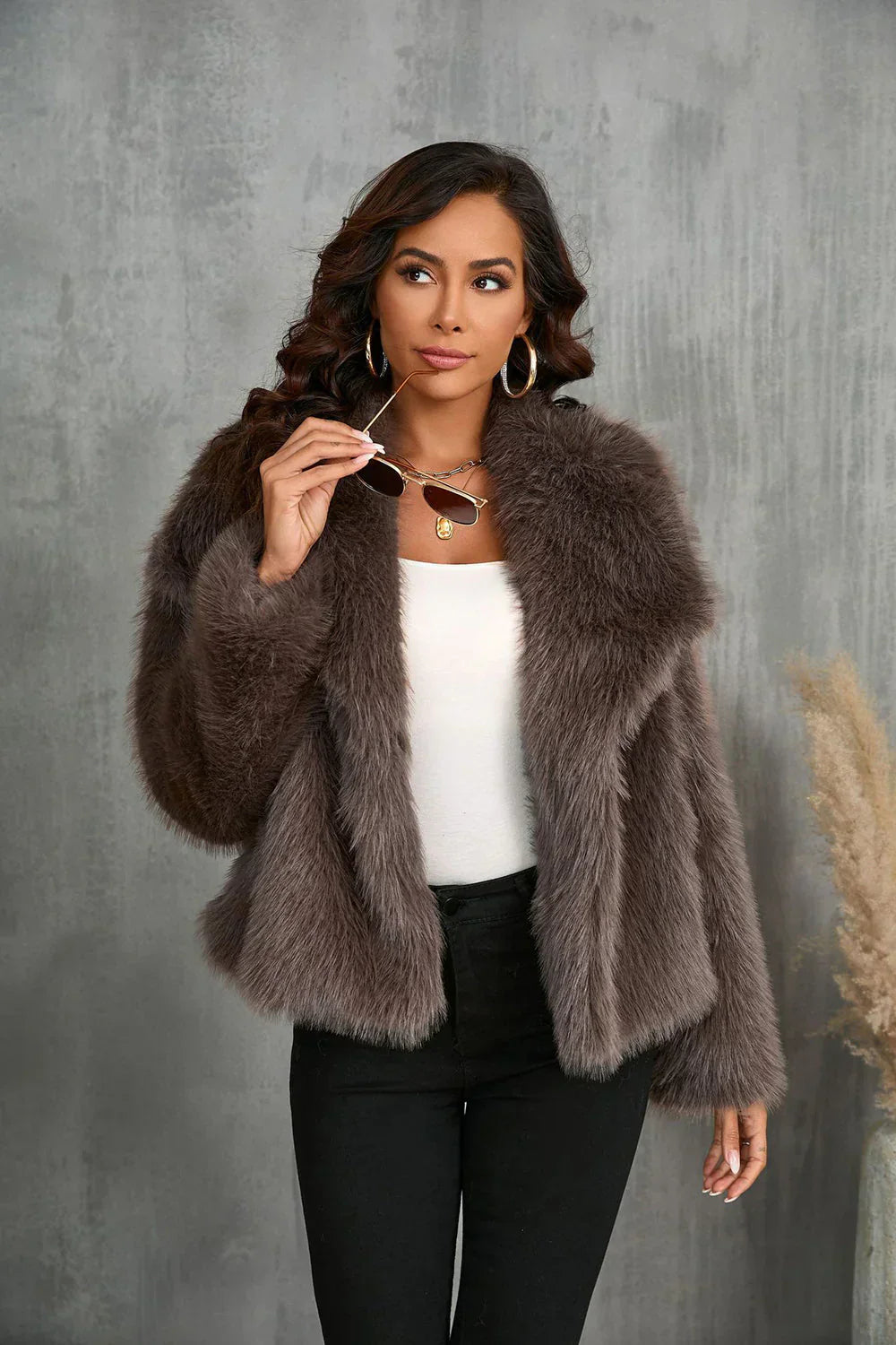 Vienne | Seraphine Faux Fur Coat