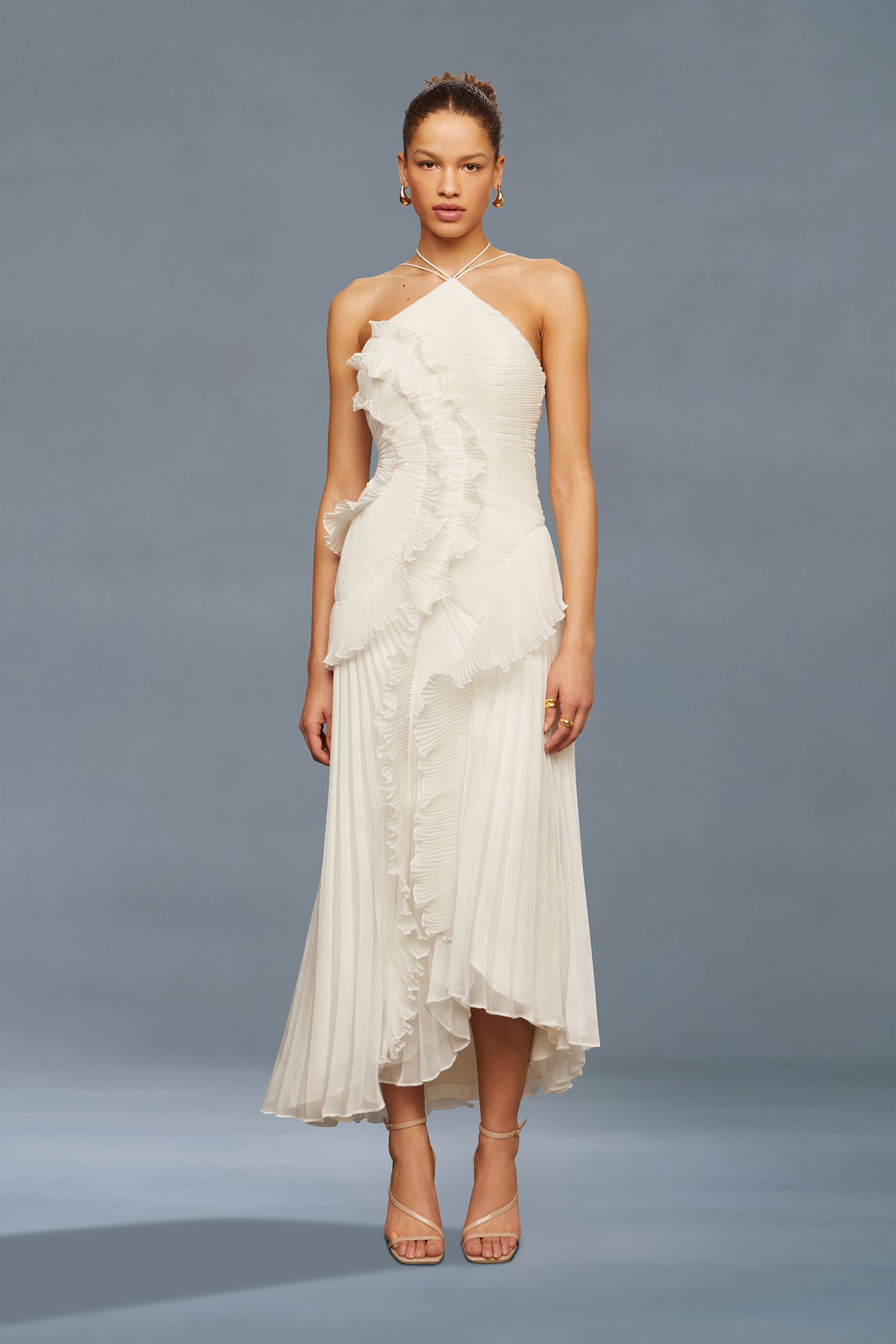 Vienne | Nymira Halter Maxi Dress