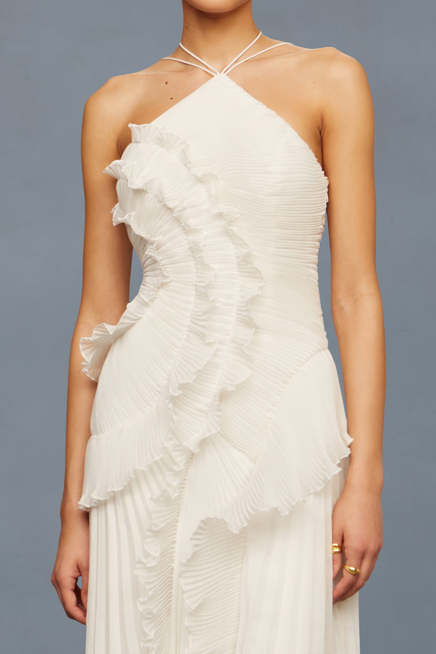 Vienne | Nymira Halter Maxi Dress