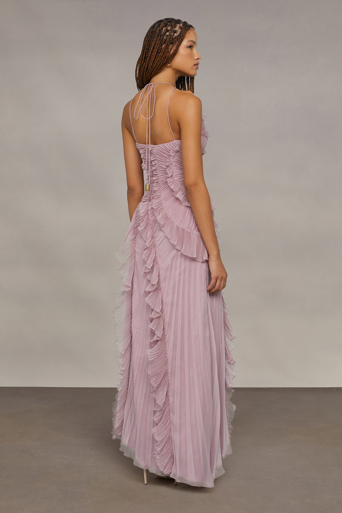 Vienne | Nymira Halter Maxi Dress