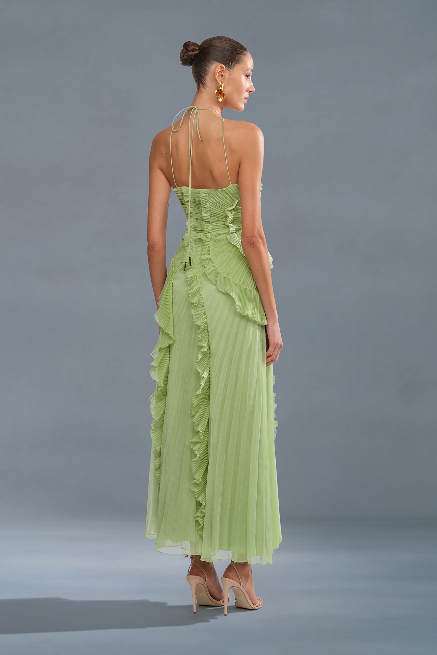 Vienne | Nymira Halter Maxi Dress