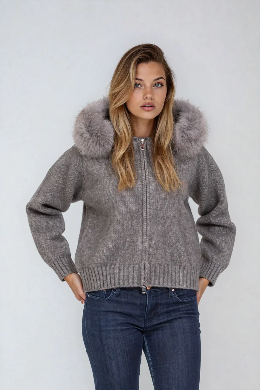 Vienne | Margaux Luxe Fur Jacket