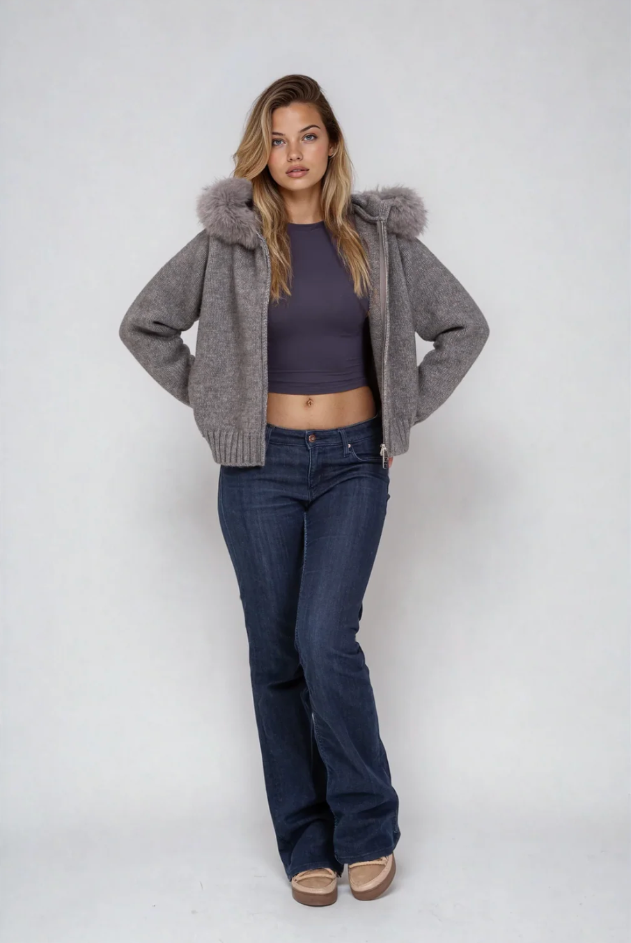 Vienne | Margaux Luxe Fur Jacket