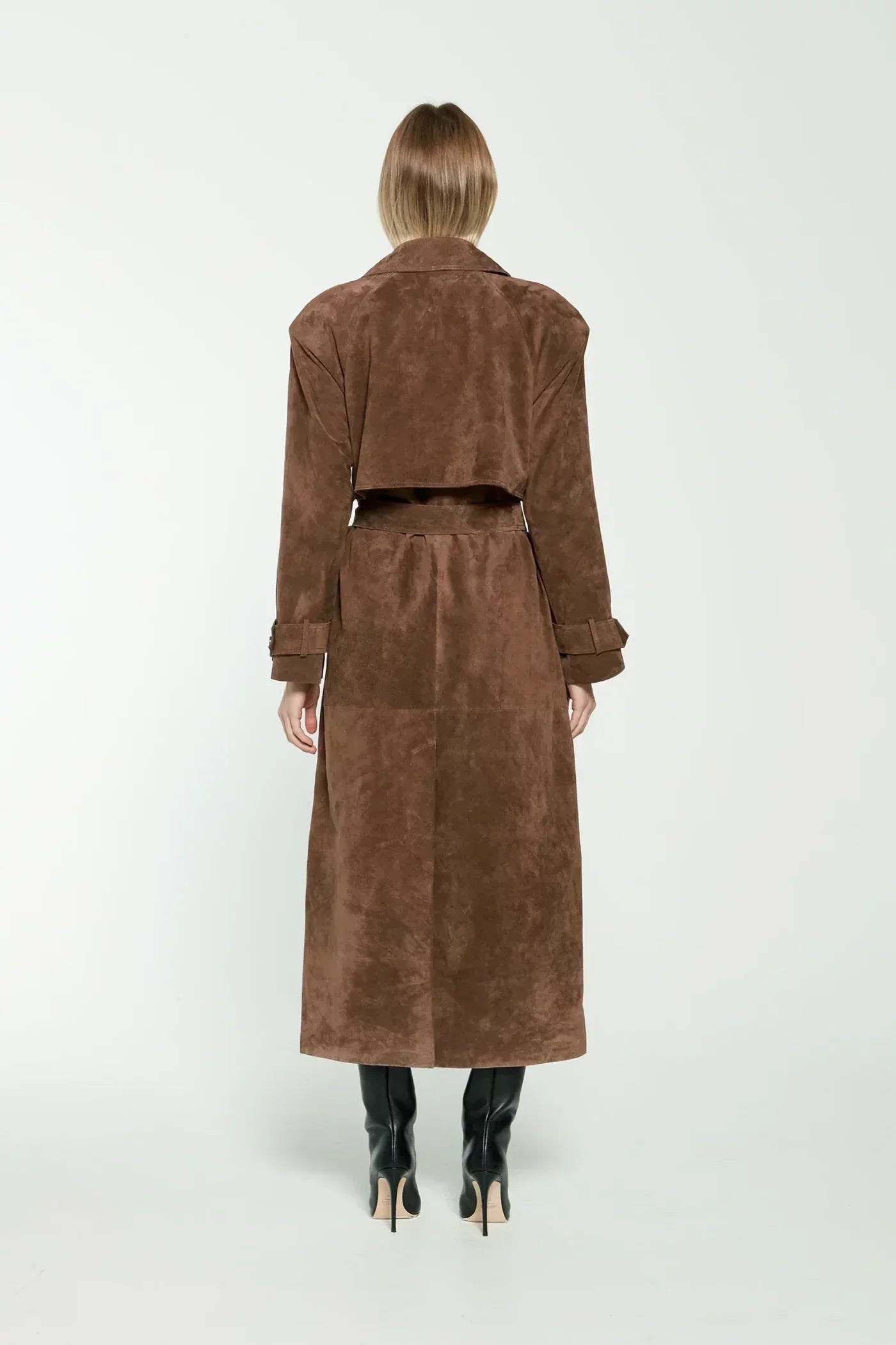 Vienne | Isolde Suede Trenchcoat