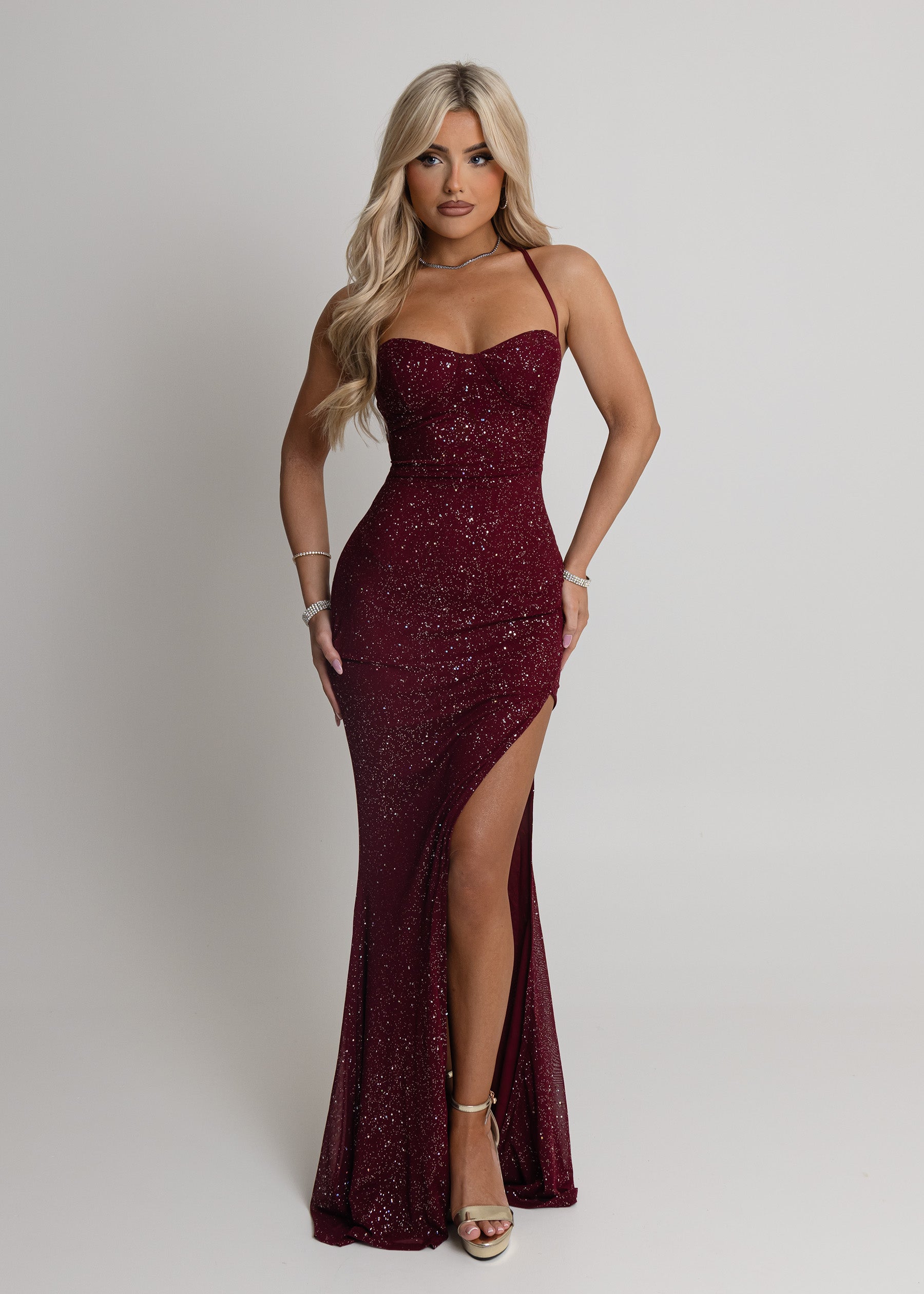 Vienne | Luminara Sparkle Maxi Dress