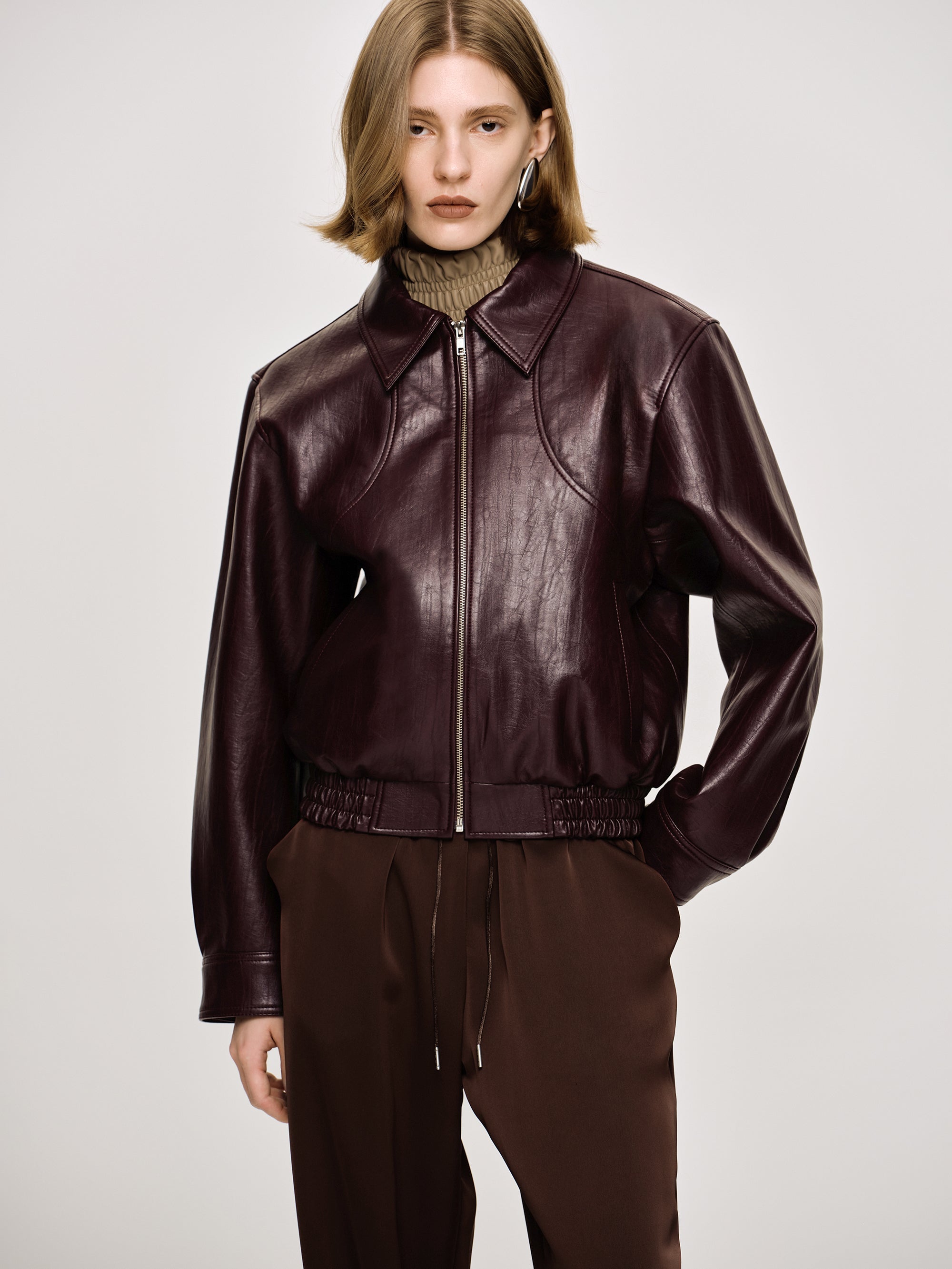 Vienne | Aurelia Leather Jacket