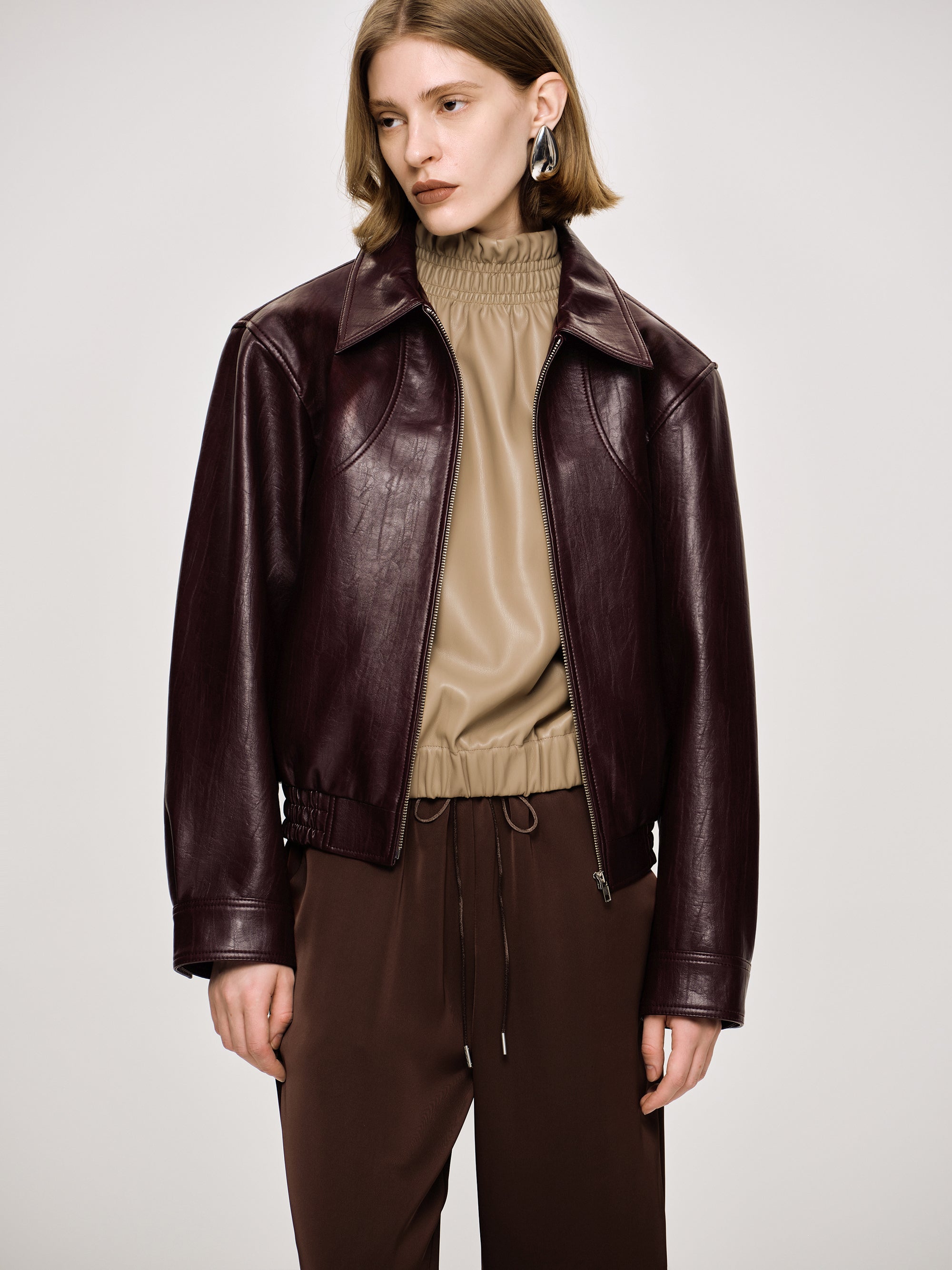 Vienne | Aurelia Leather Jacket