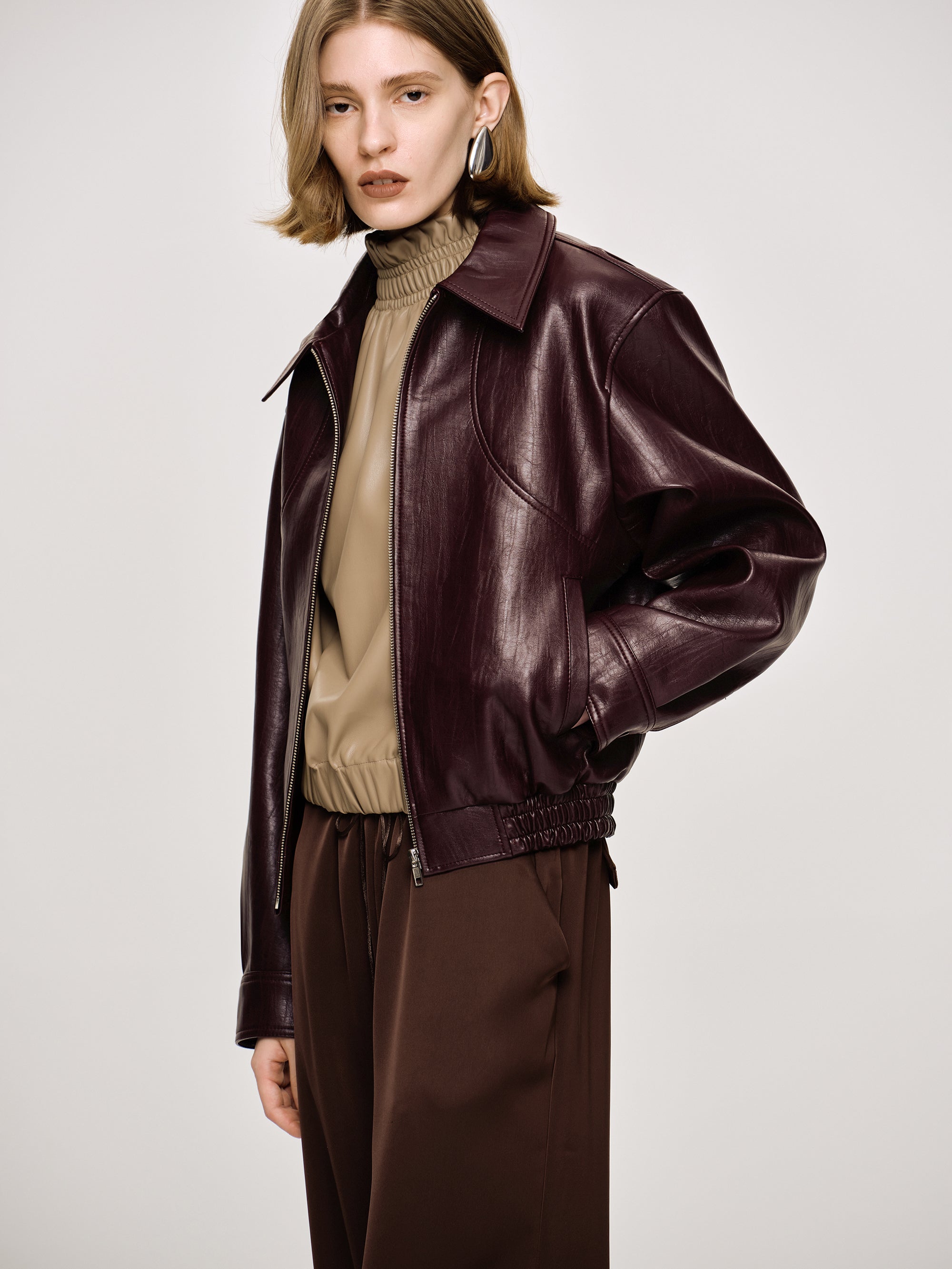 Vienne | Aurelia Leather Jacket