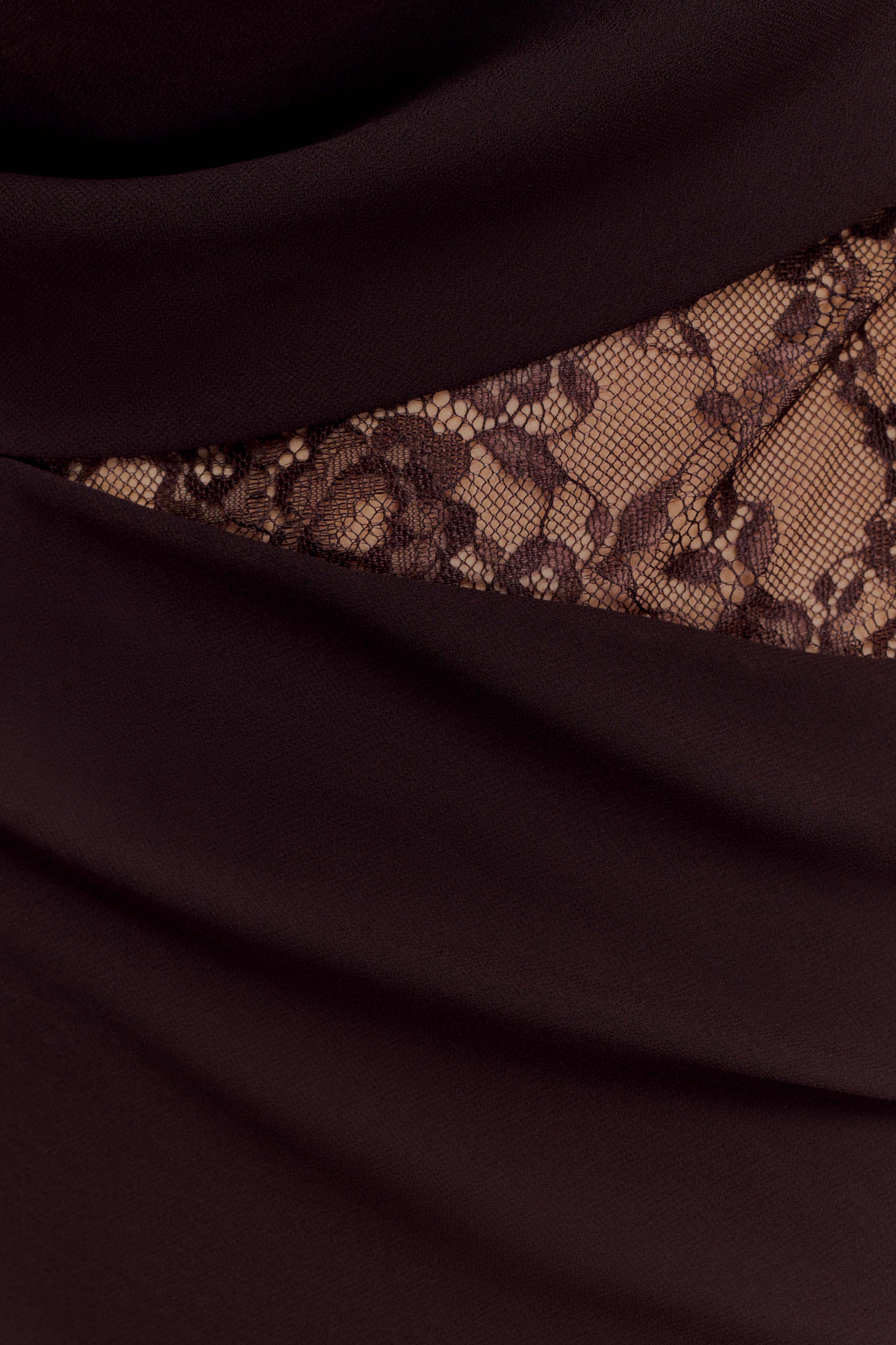 Vienne | Arra Lace Halter Gown