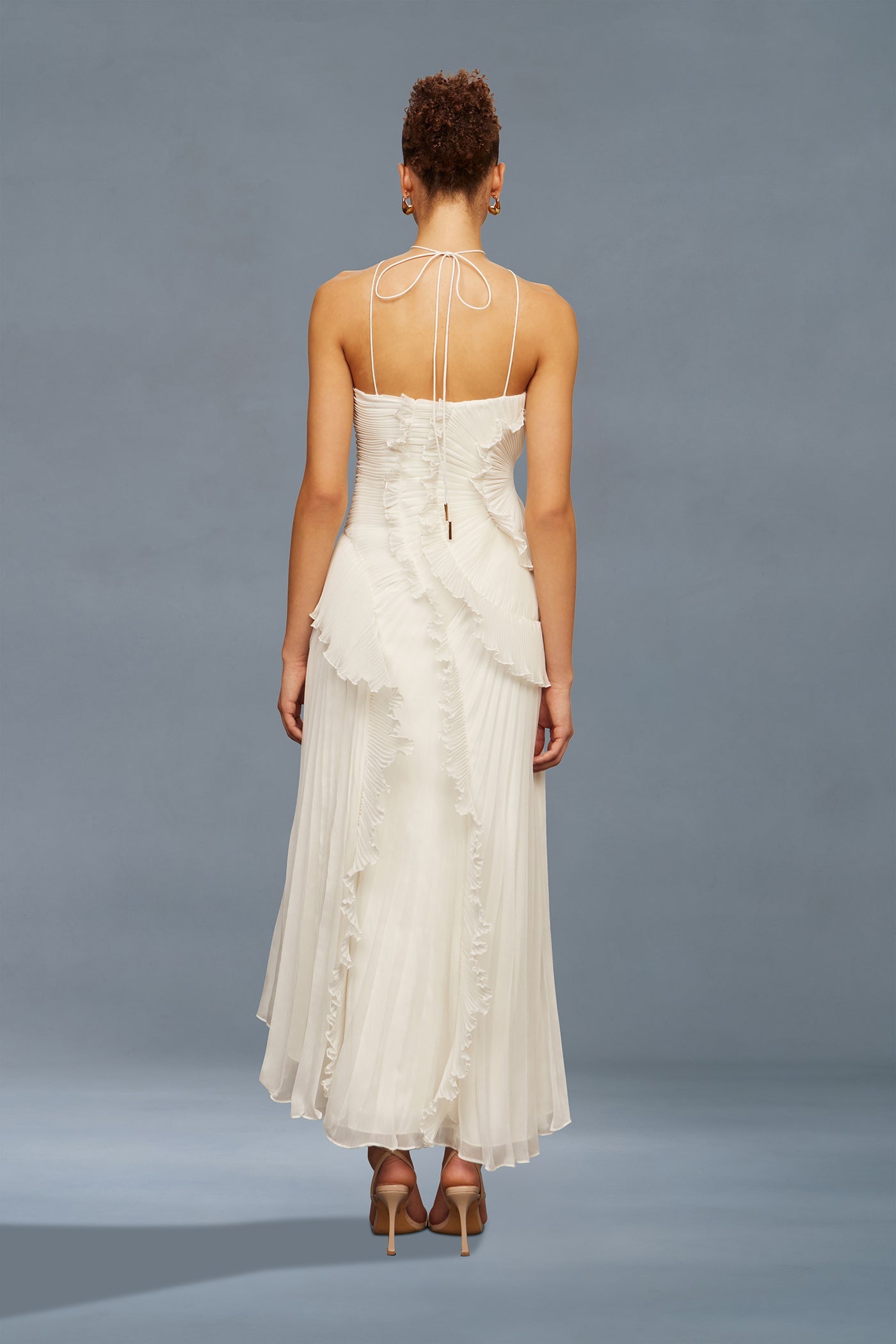 Vienne | Nymira Halter Maxi Dress