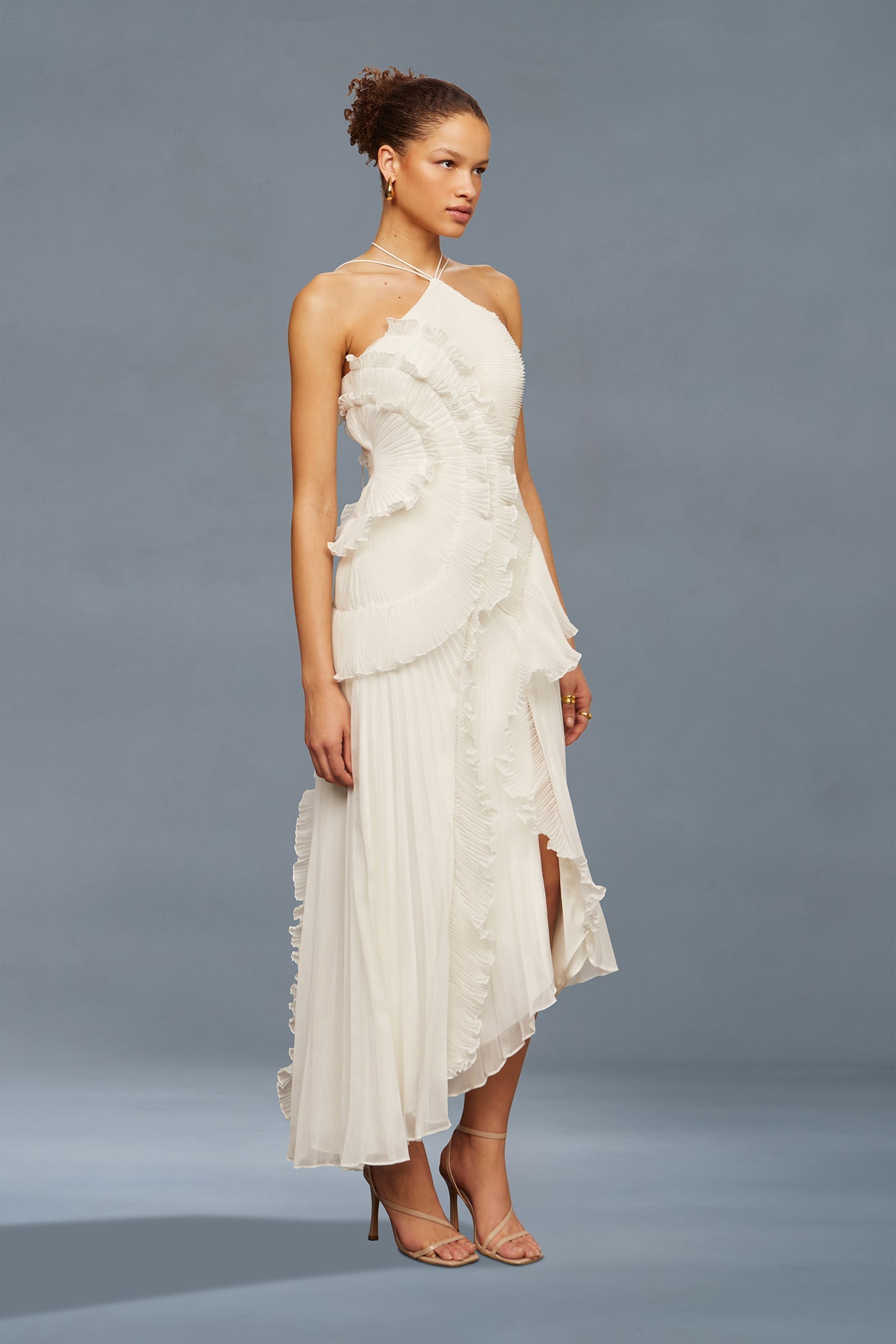 Vienne | Nymira Halter Maxi Dress
