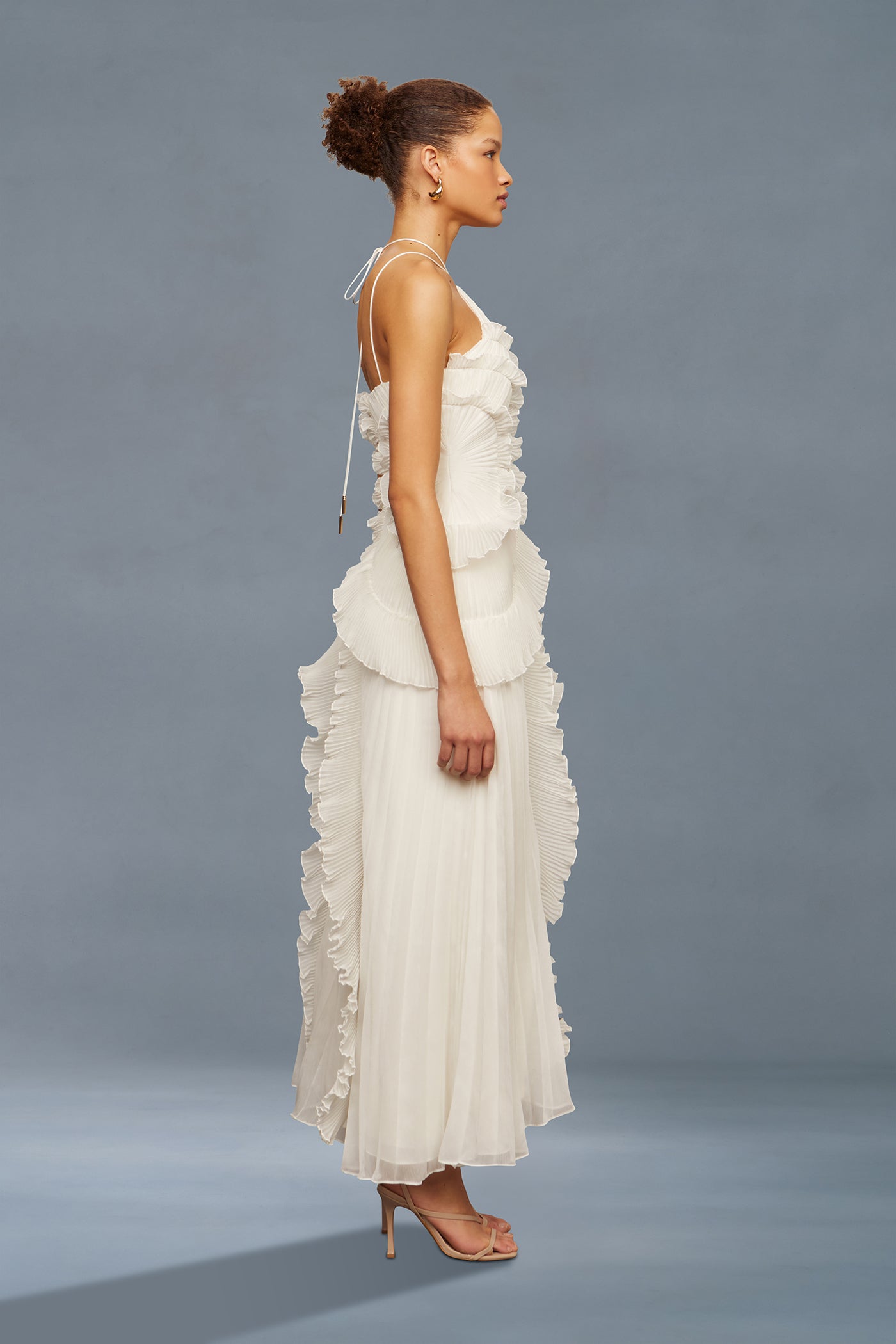Vienne | Nymira Halter Maxi Dress