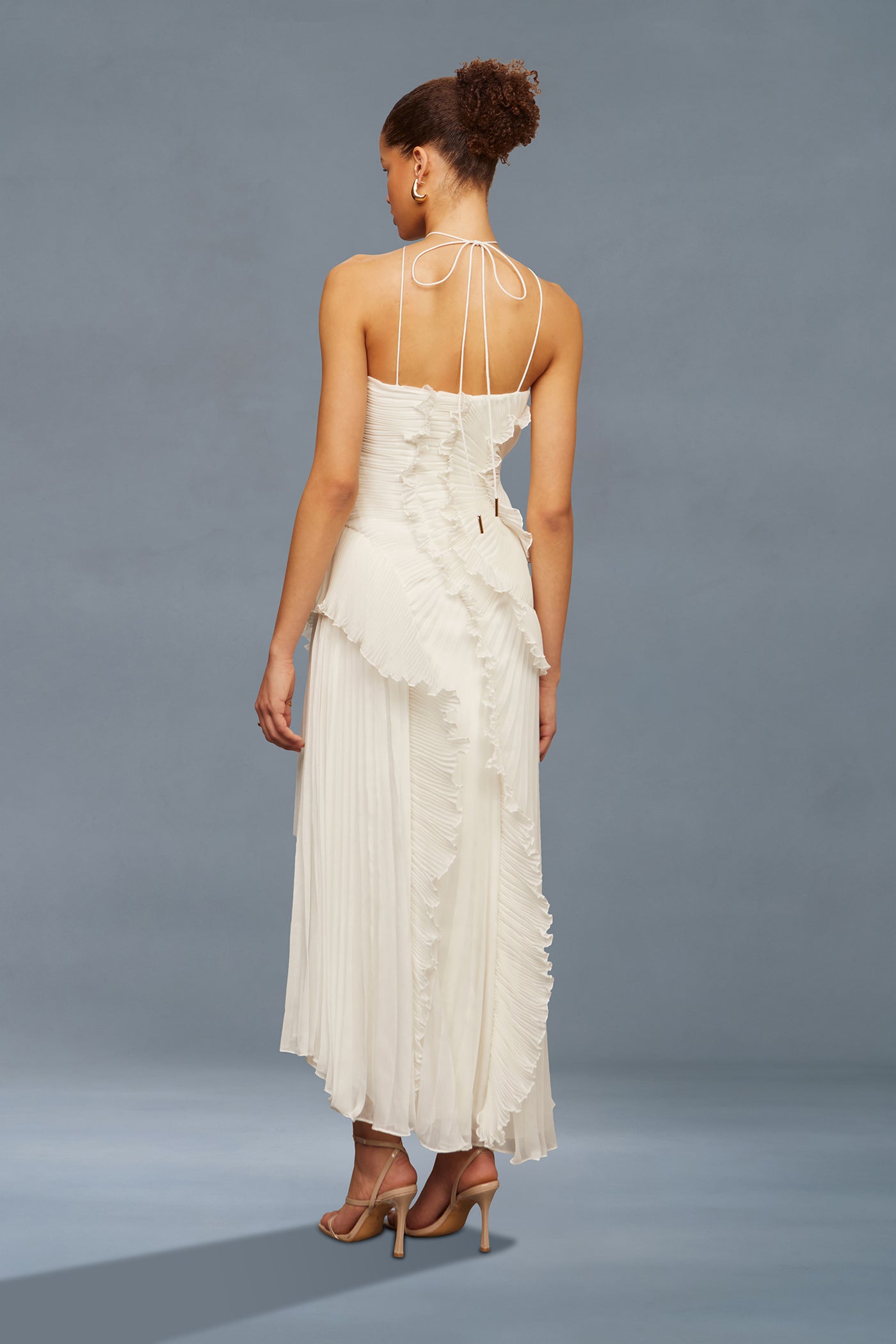 Vienne | Nymira Halter Maxi Dress