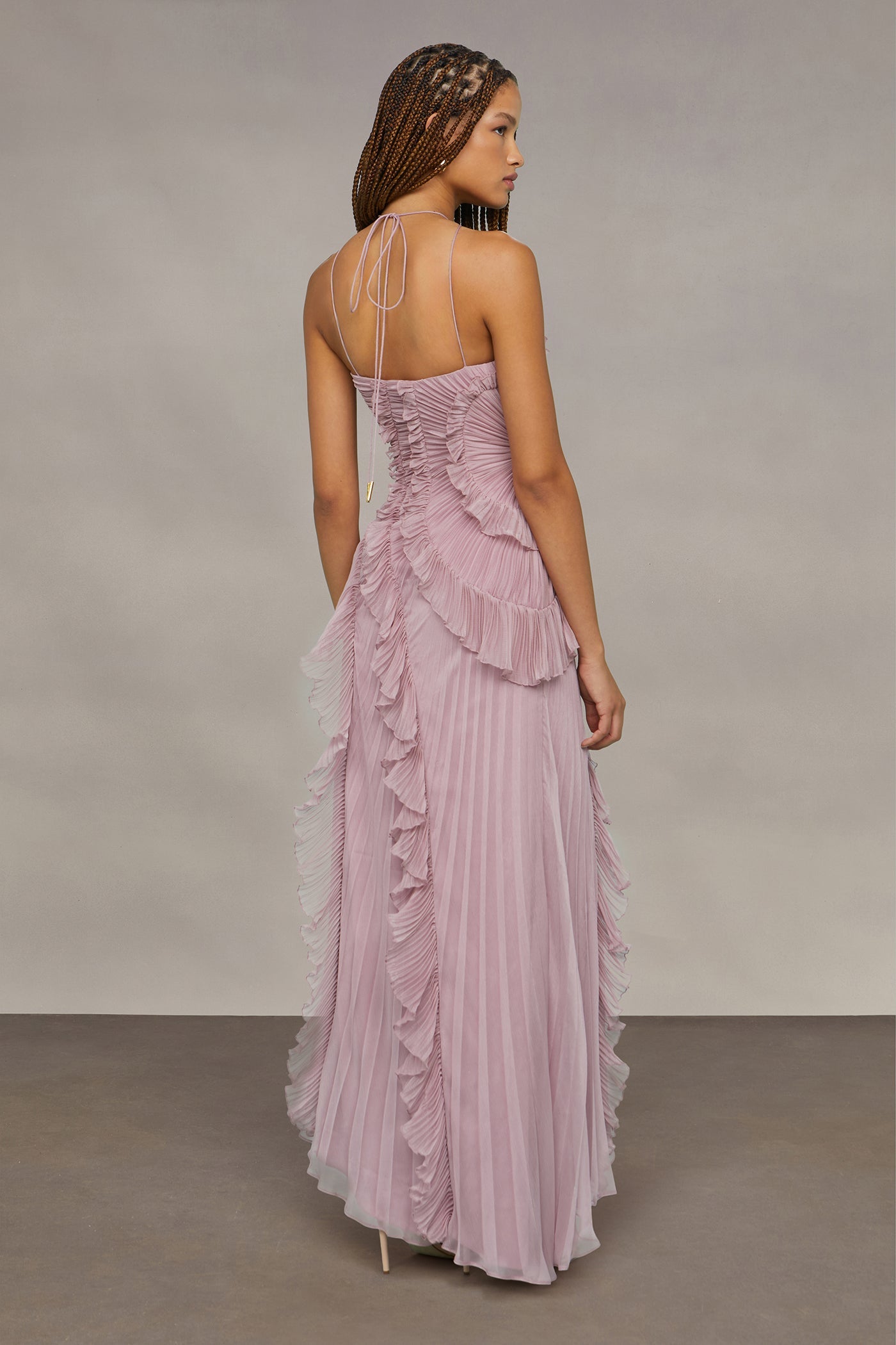 Vienne | Nymira Halter Maxi Dress
