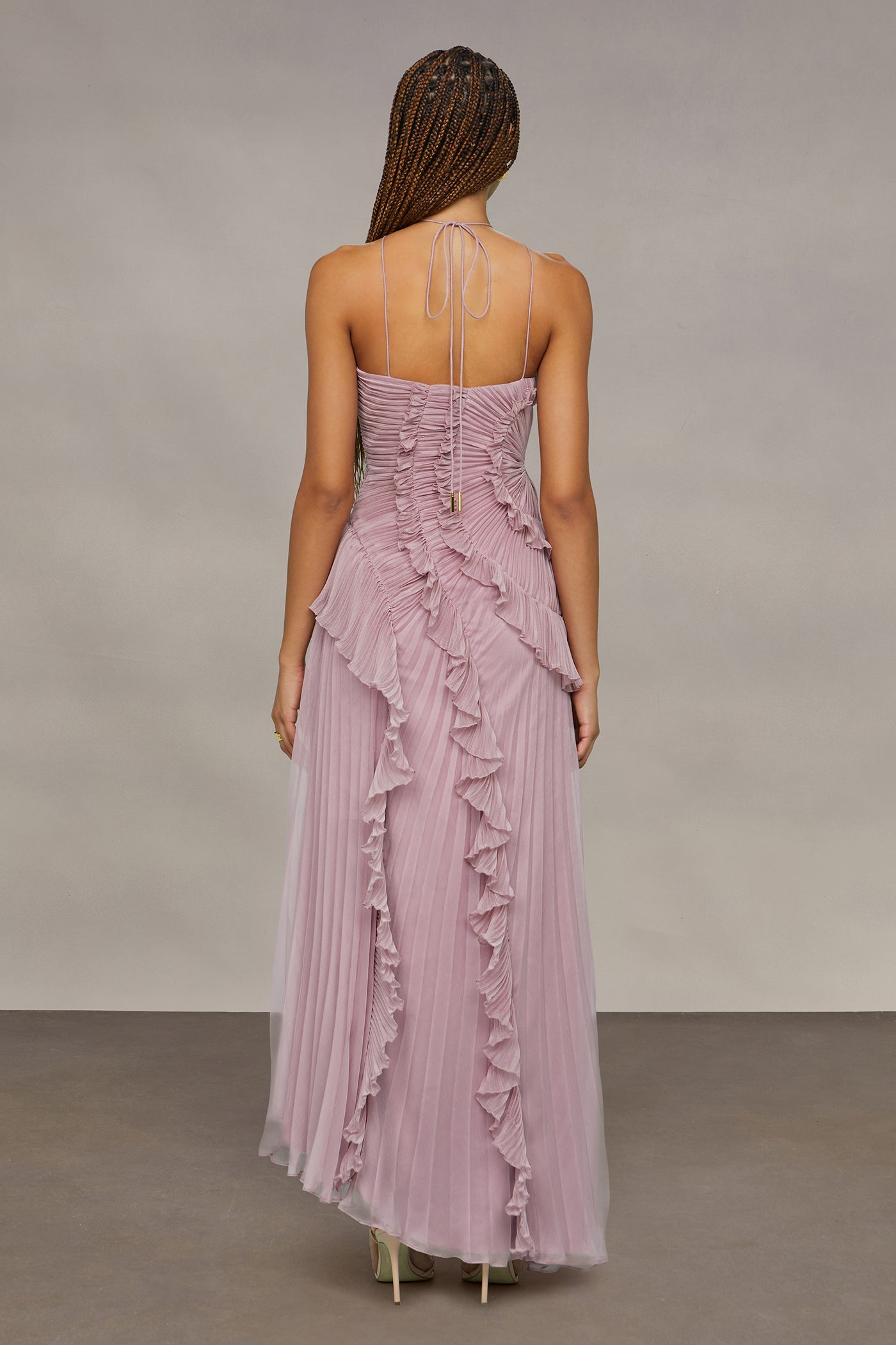 Vienne | Nymira Halter Maxi Dress
