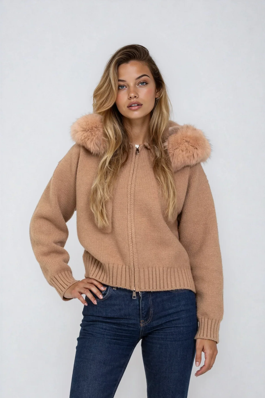 Vienne | Margaux Luxe Fur Jacket