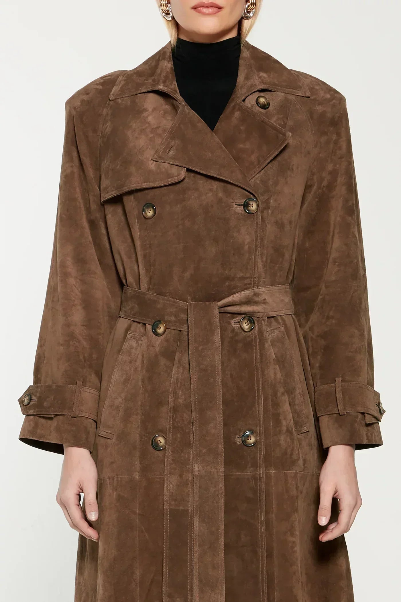 Vienne | Isolde Suede Trenchcoat