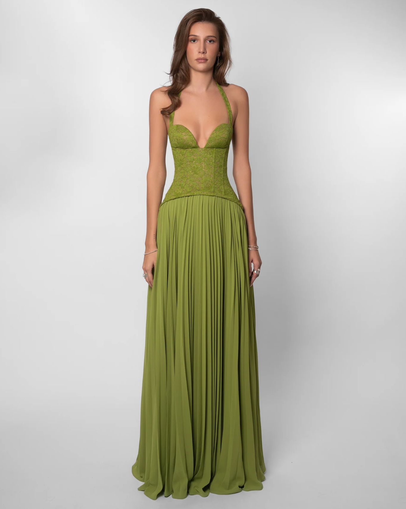 Vienne | Verdelle Lace Maxi Dress