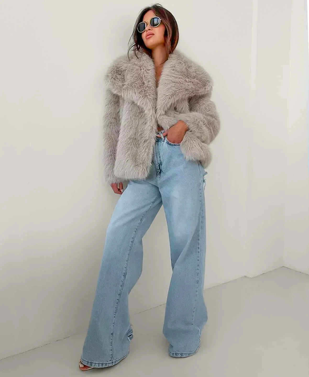 Vienne | Seraphine Faux Fur Coat