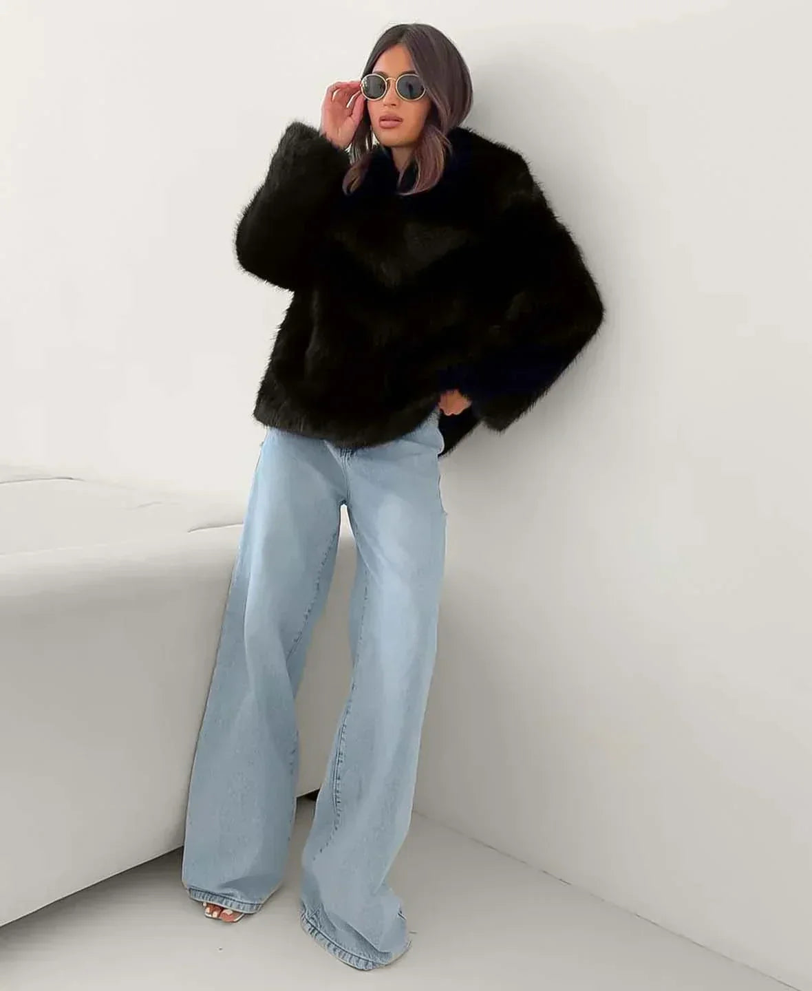 Vienne | Seraphine Faux Fur Coat