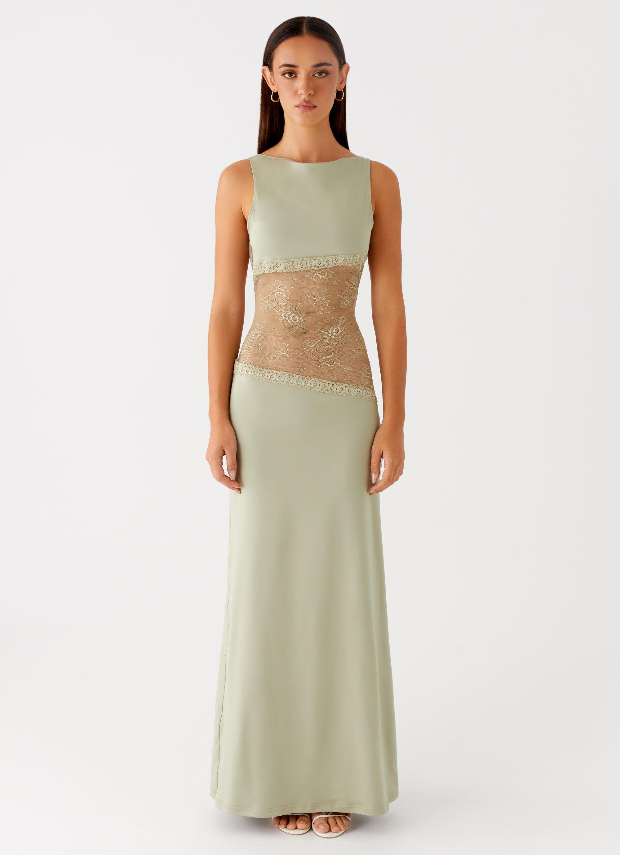 Vienne | Elowen Lace Waist Maxi Dress
