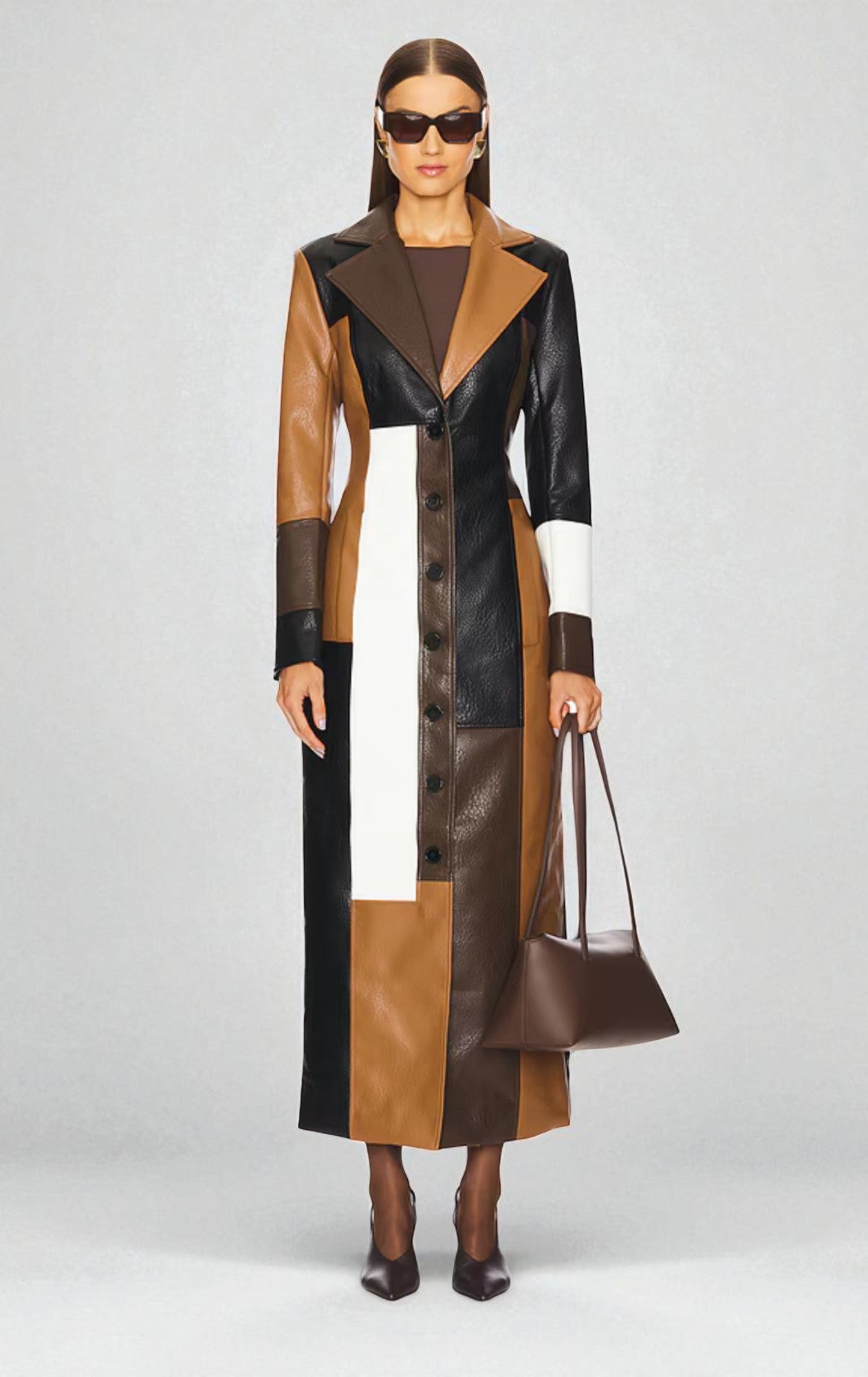 Vienne | Saphira Leather Coat
