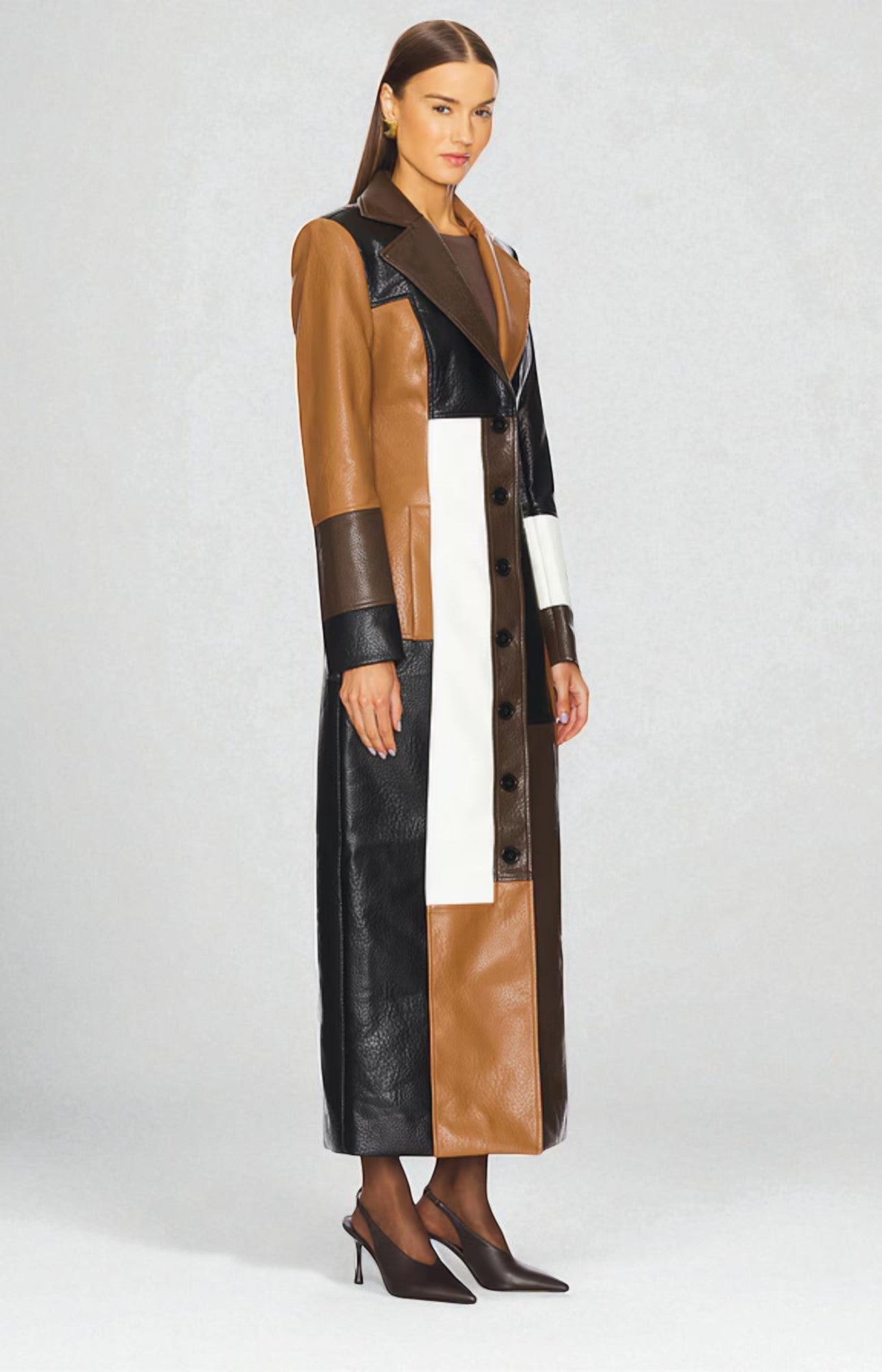 Vienne | Saphira Leather Coat